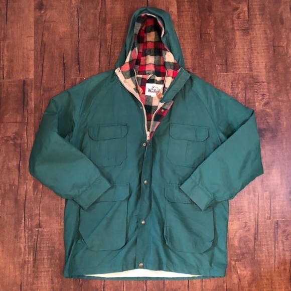 woolrich hooded jacket